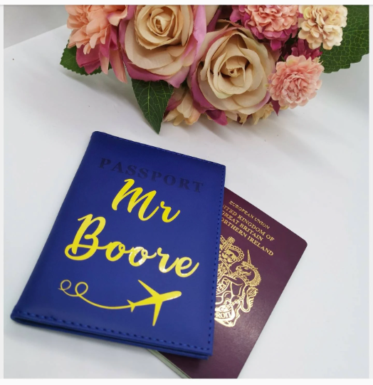 Personalised Passport Covers