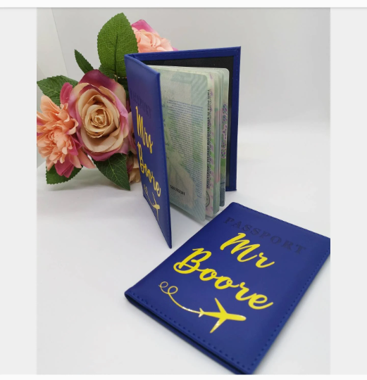 Personalised Passport Covers