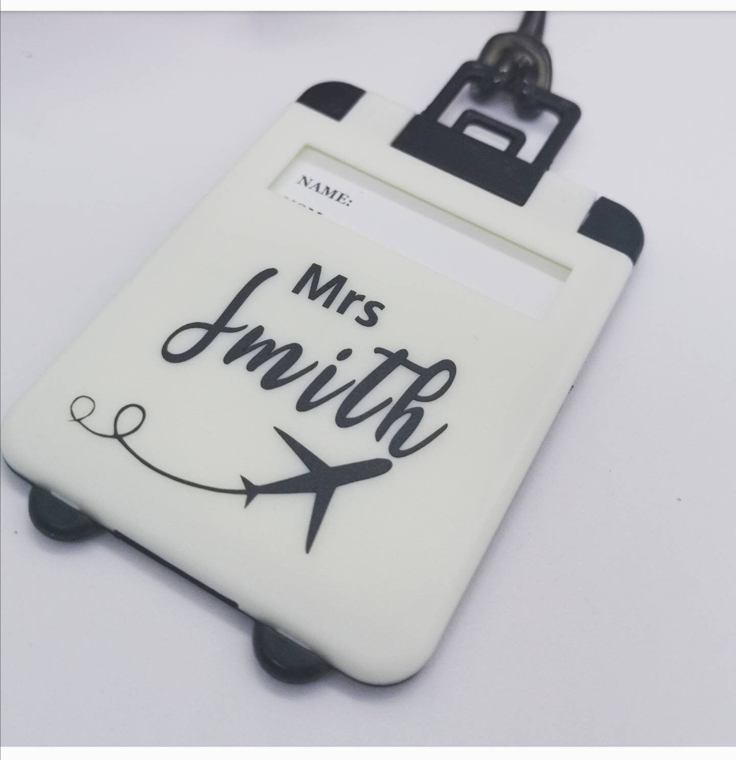 Personalised Suitcase Shaped Luggage Tags