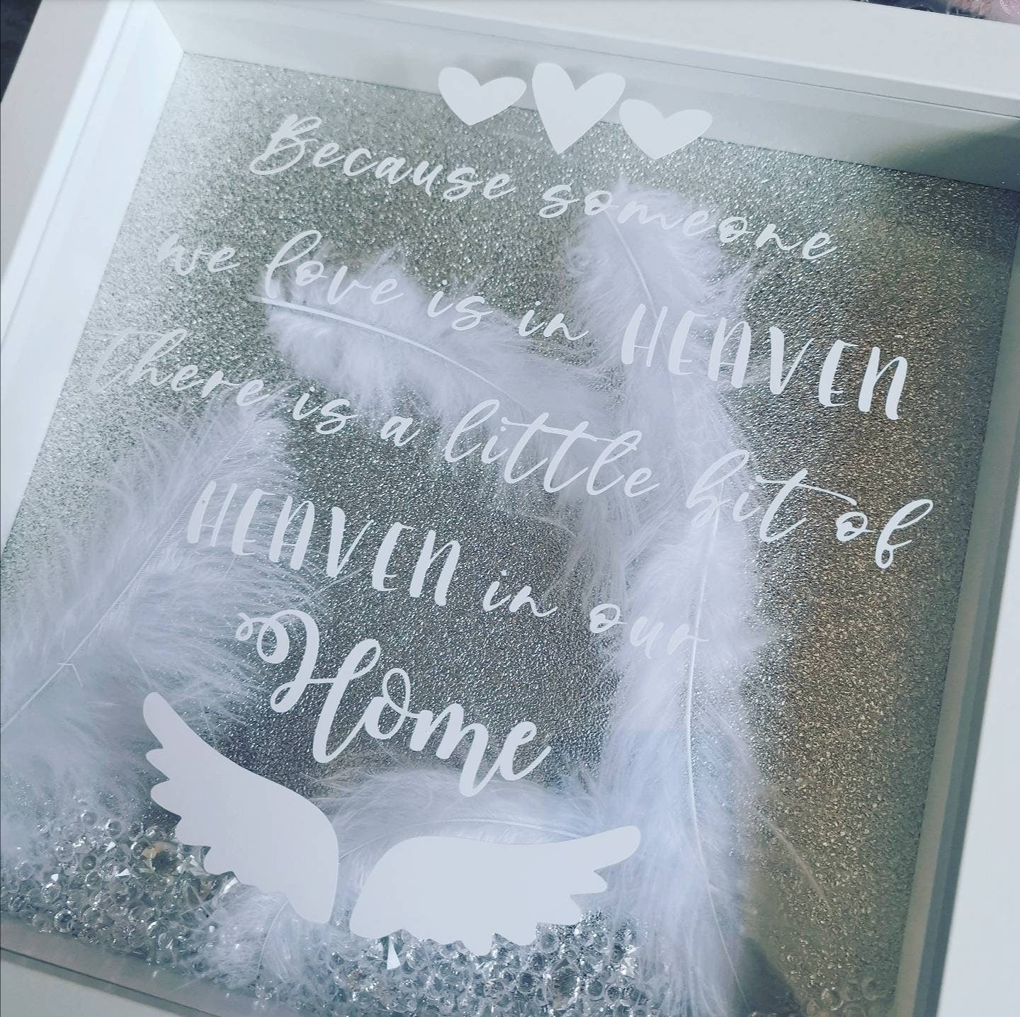 Because Someone We Love Is In Heaven Box Frame |