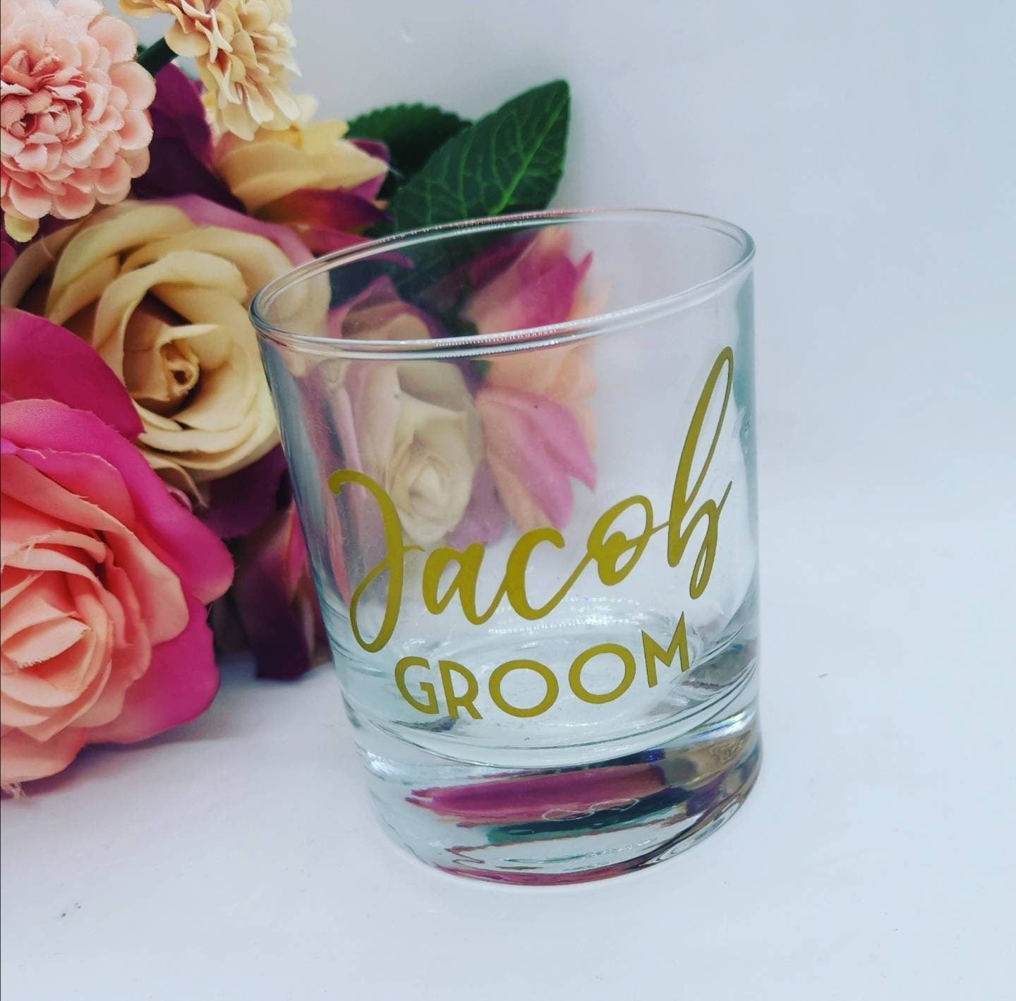 Personalised Whisky Drinking Glass