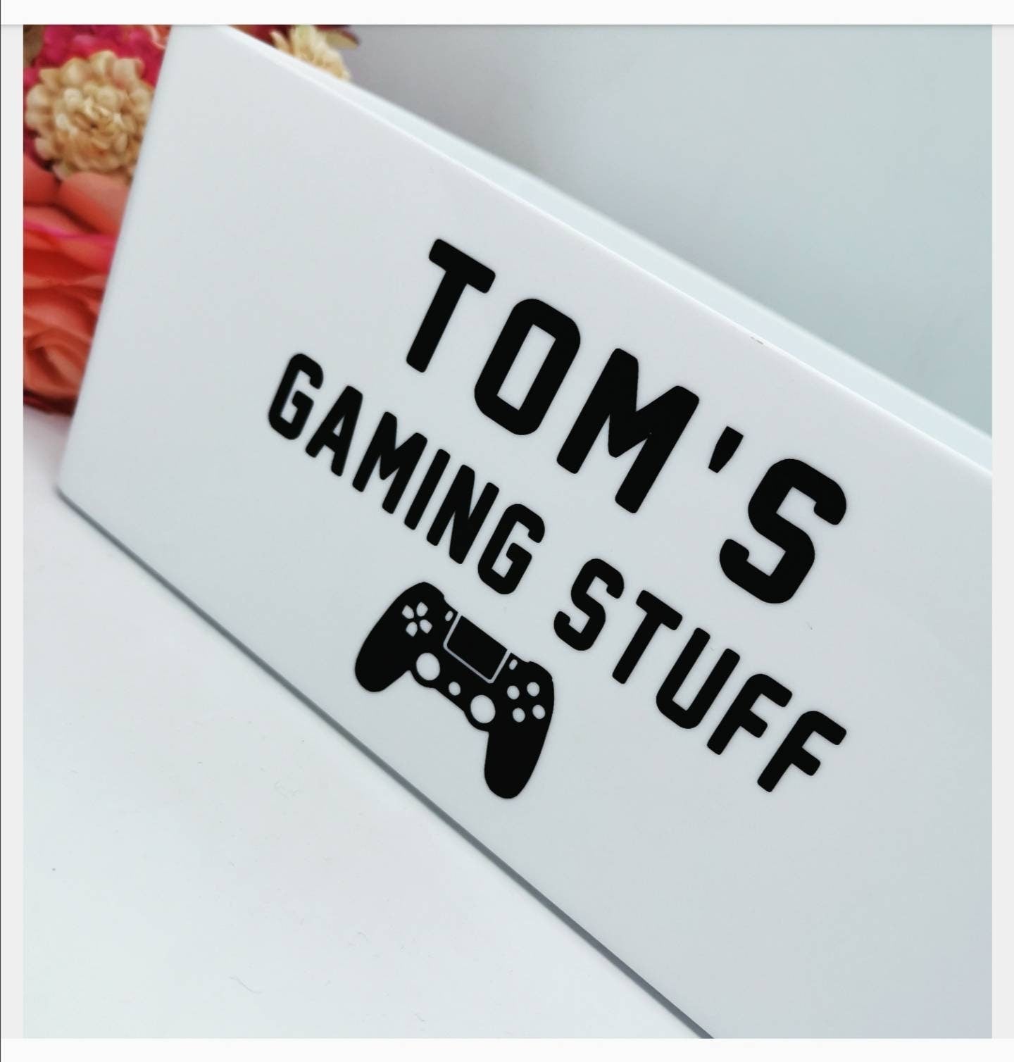 Personalised Gaming Storage Caddy