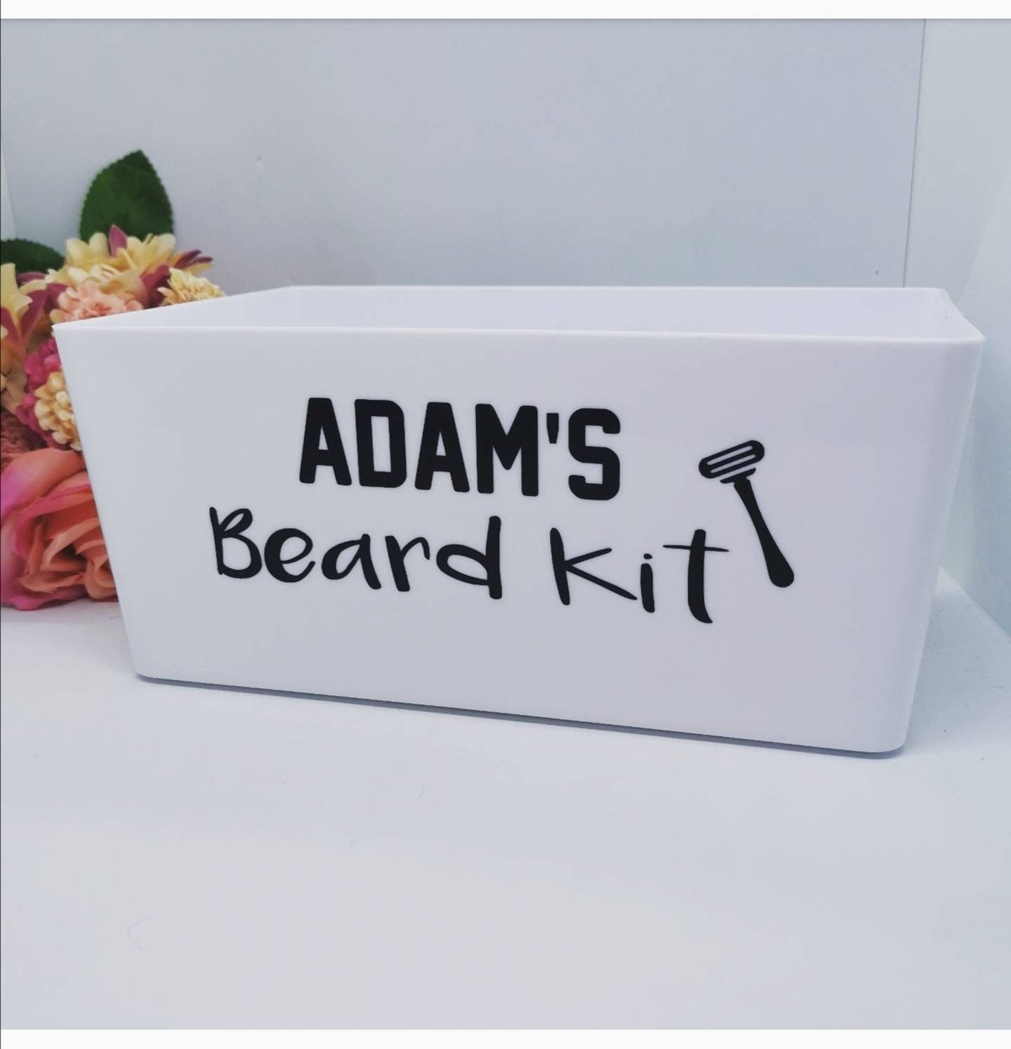 Personalised Grooming Storage Caddy