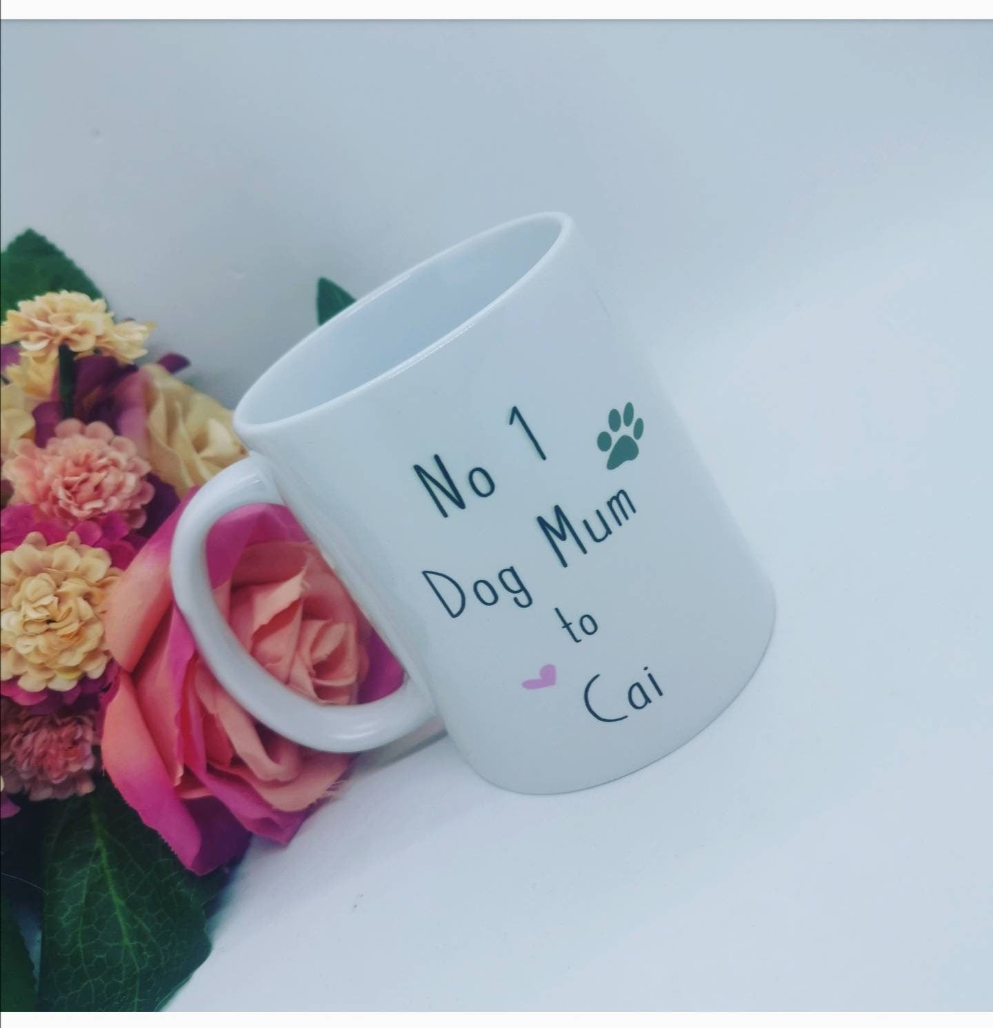 Custom Number 1 Pet Mum or Dad Ceramic Mug