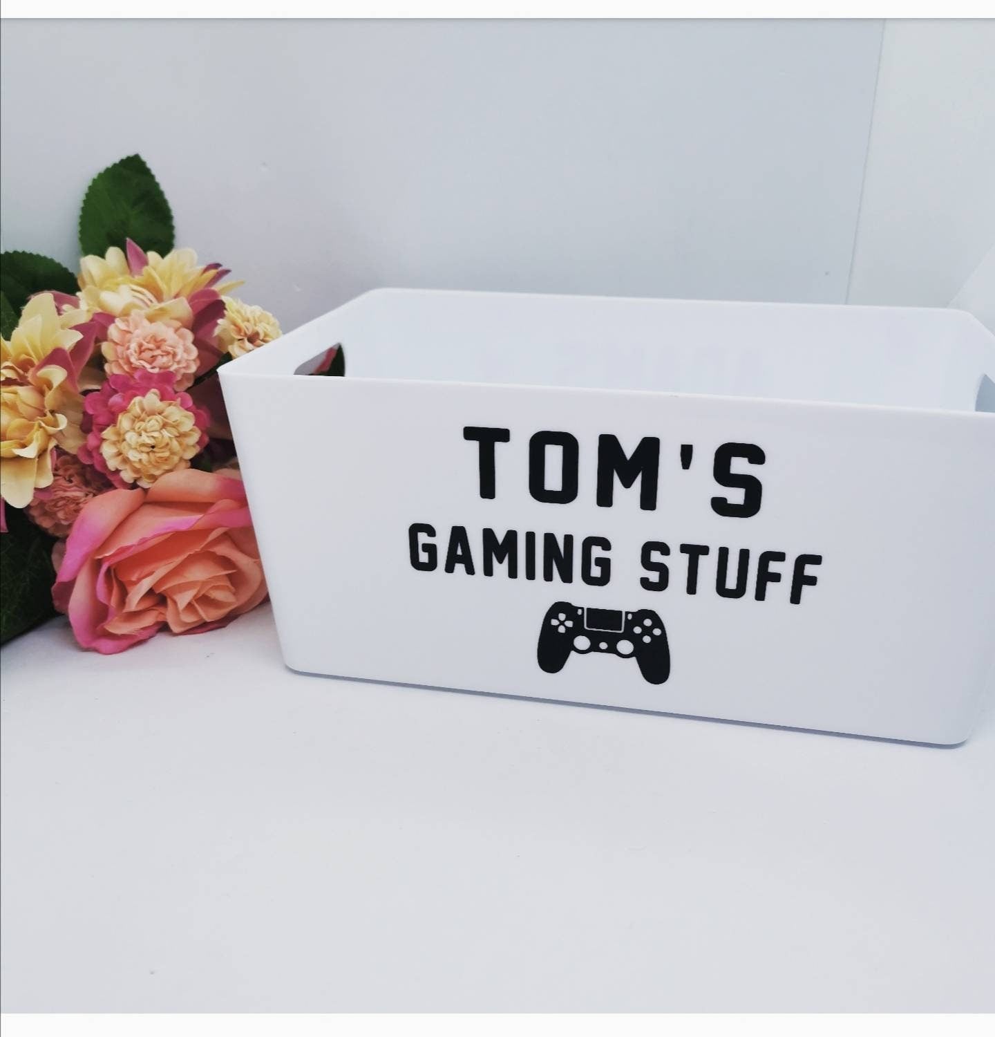 Personalised Gaming Storage Caddy