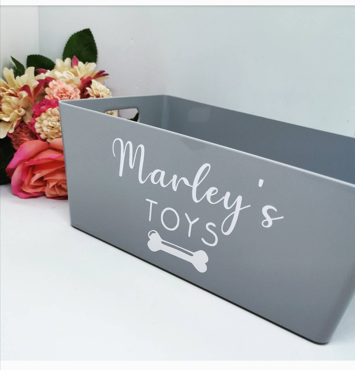 Personalised Dog Toy Storage Caddy