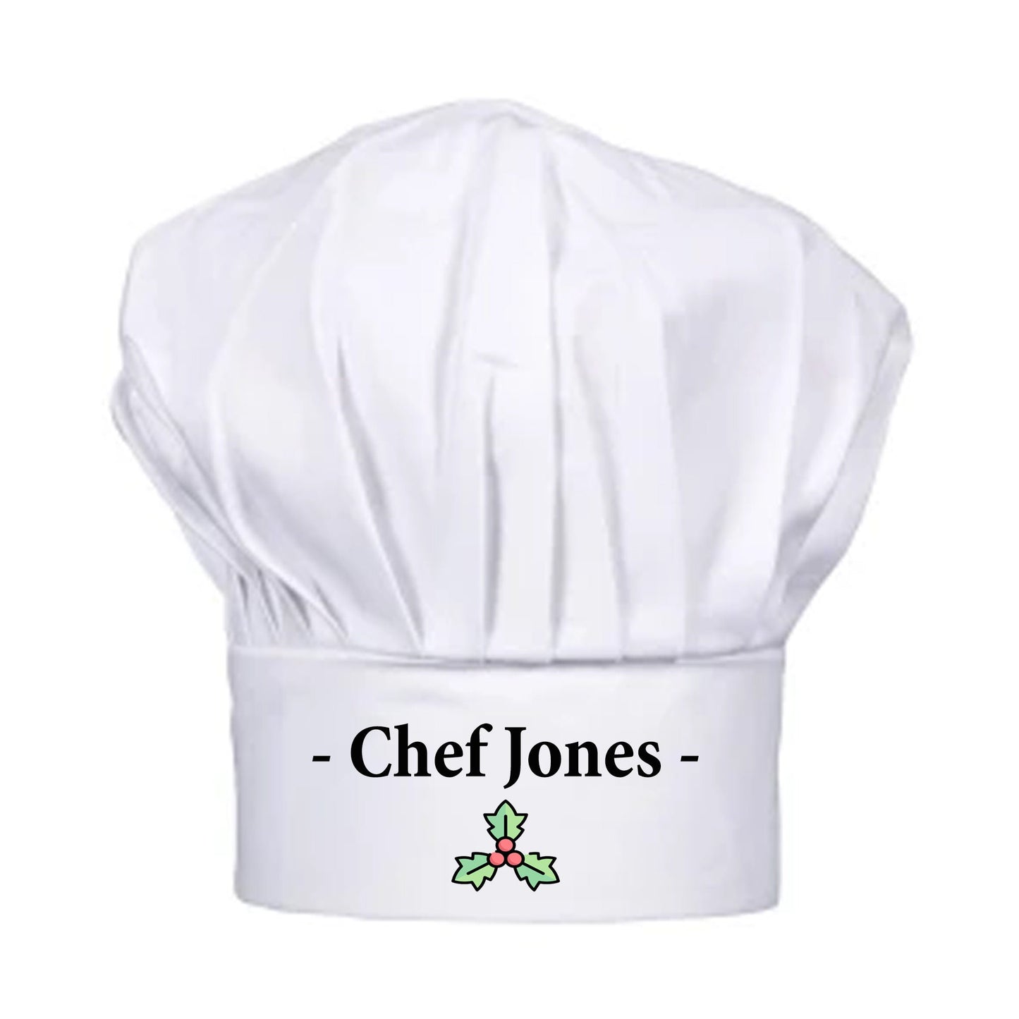 Personalised Christmas Chef Hat