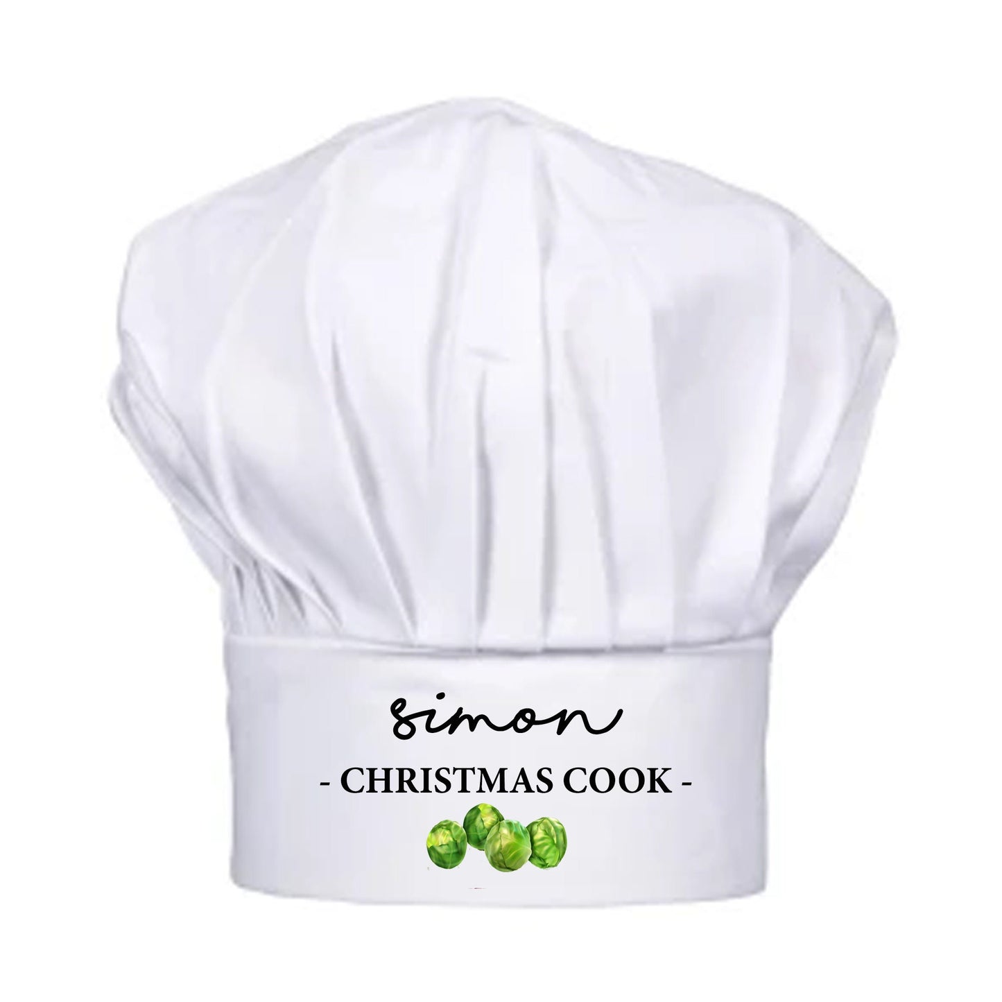 Personalised Christmas Chef Hat