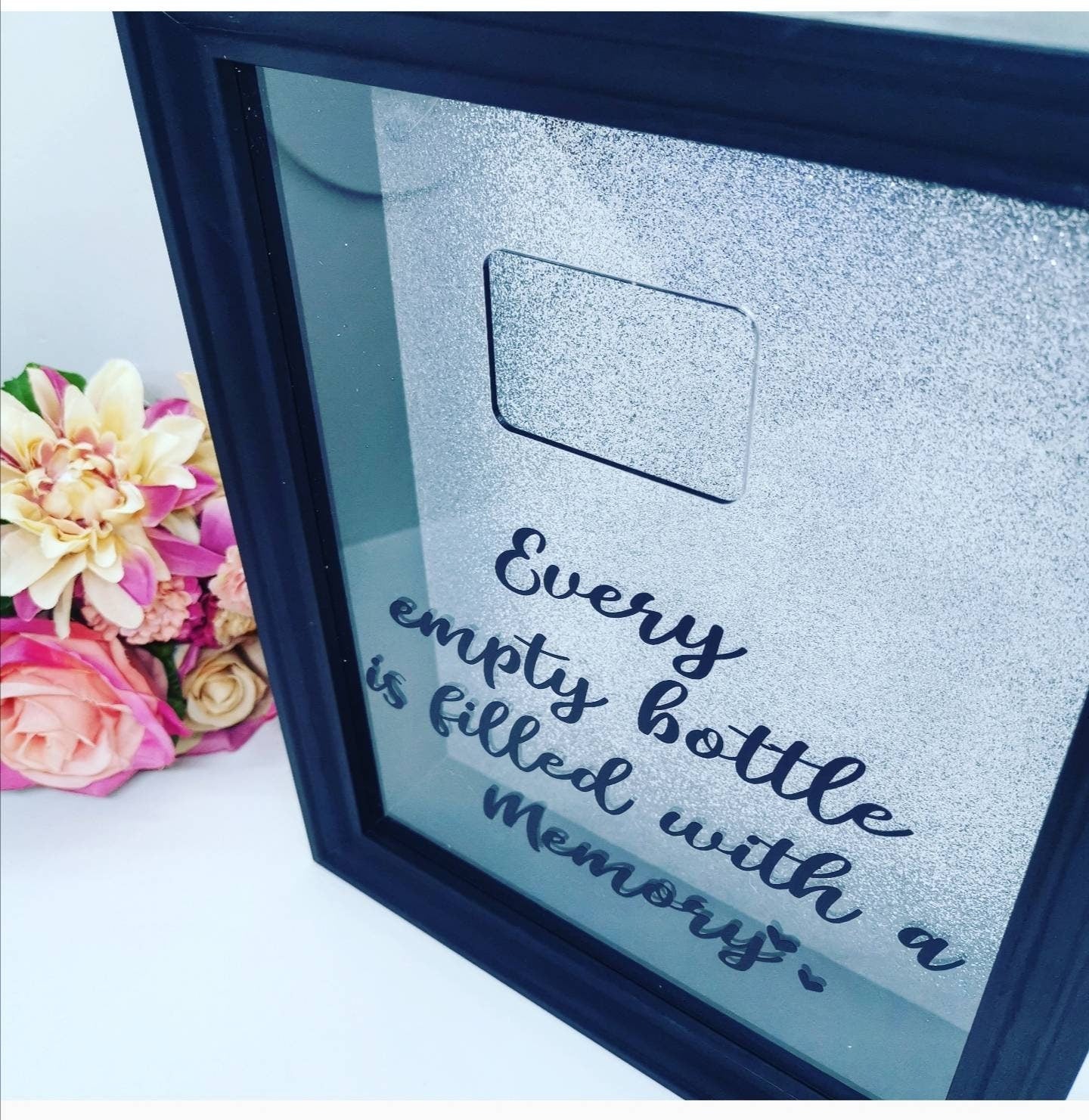 Rectangle Cork Collection Memory Frame | Every Empty Bottle Is Filled With A Memory