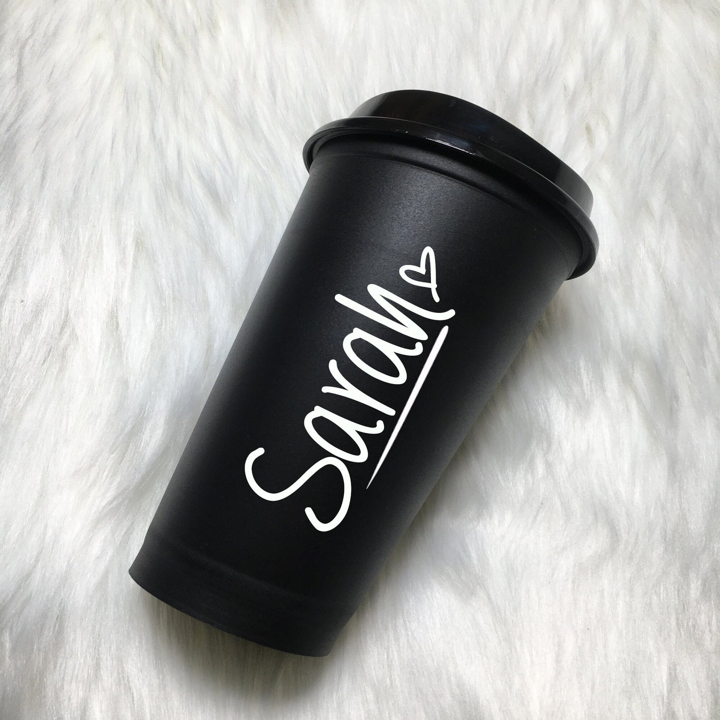 Lightweight Personalised Reusable Travel Cup With Lid