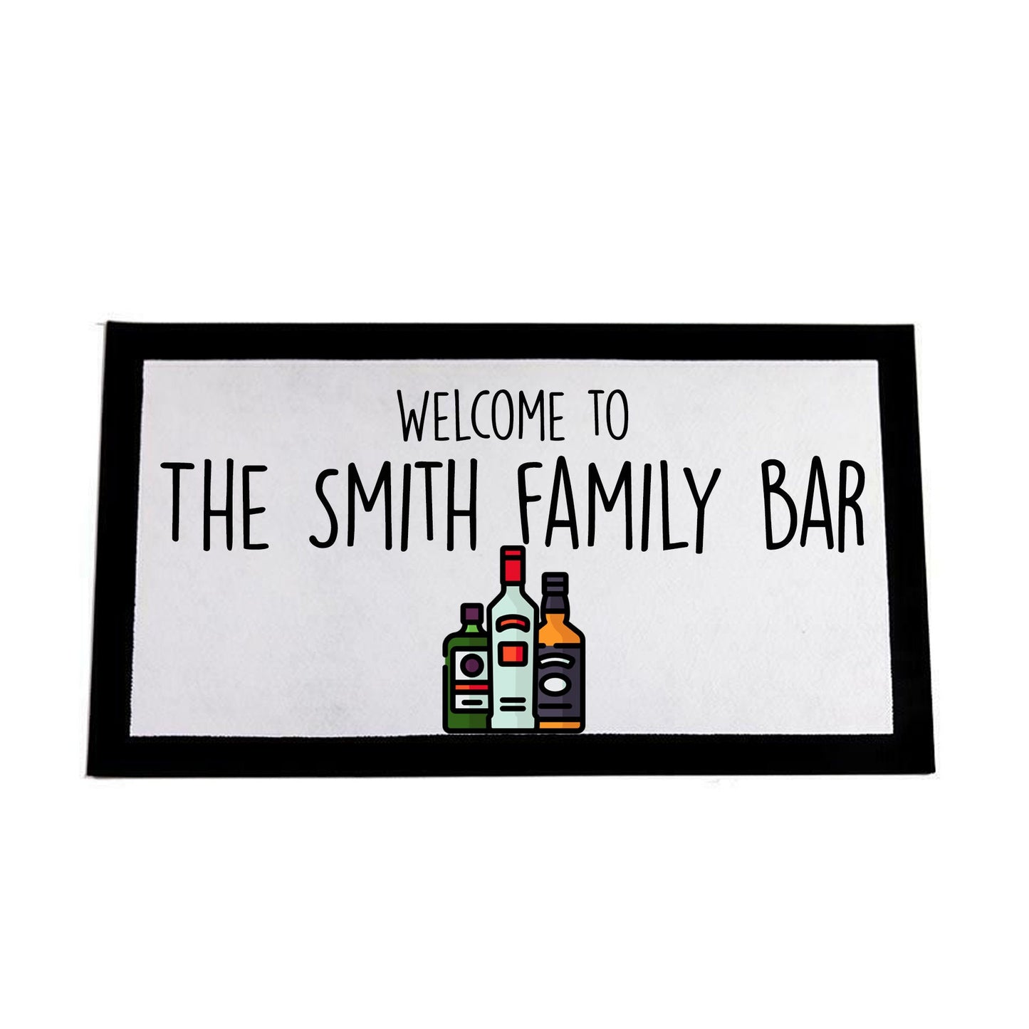 Personalised Bar Runner | Home Bar | Garden Pub |