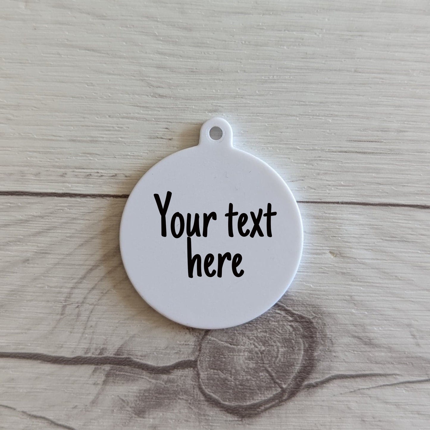 Custom Dog Tag | Double Sided | Microchipped | Information Tag |